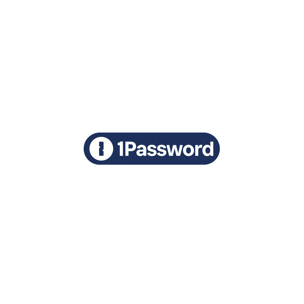 1P Pill Logo Sticker - US