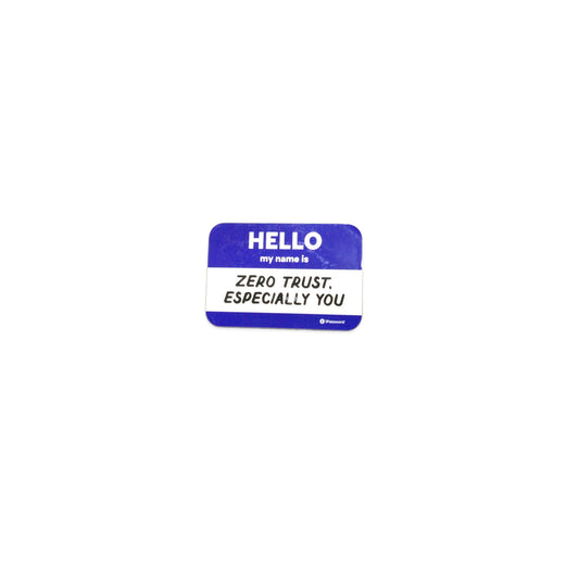 Name Tag Sticker - US
