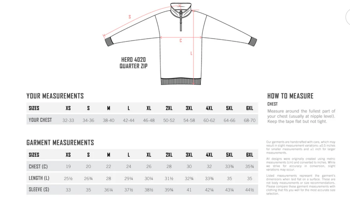 Beyond 2026 Quarter Zip Sweatshirt (US)